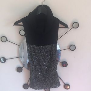 DOLCE&GABBANA Sequined Turtleneck Knit  Top